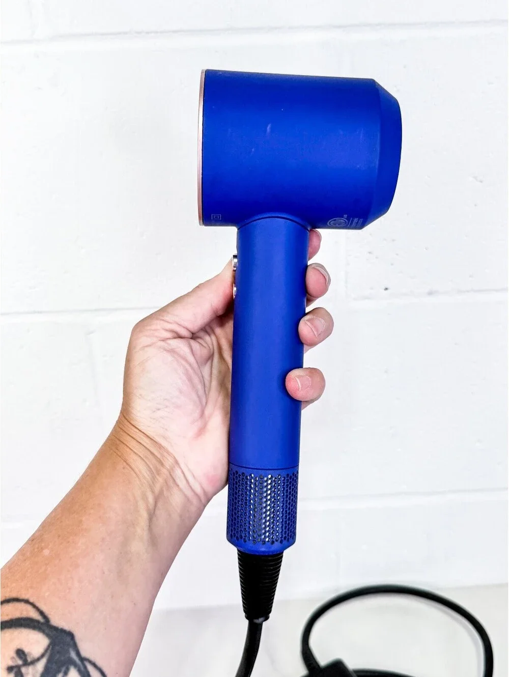 Dyson Supersonic Hair Dryer HD07 Blue and Rose Gold